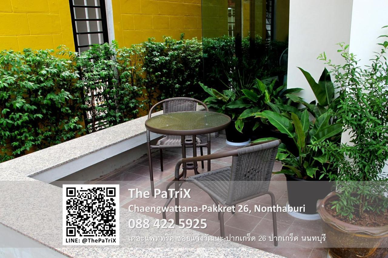 The Patrix Chaengwattana Aparthotel Nonthaburi Buitenkant foto
