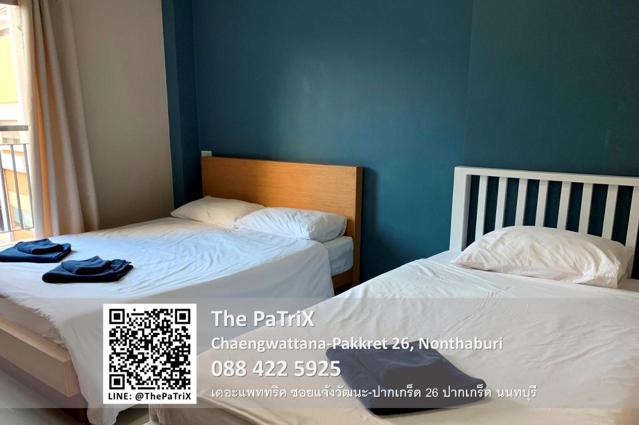 The Patrix Chaengwattana Aparthotel Nonthaburi Buitenkant foto
