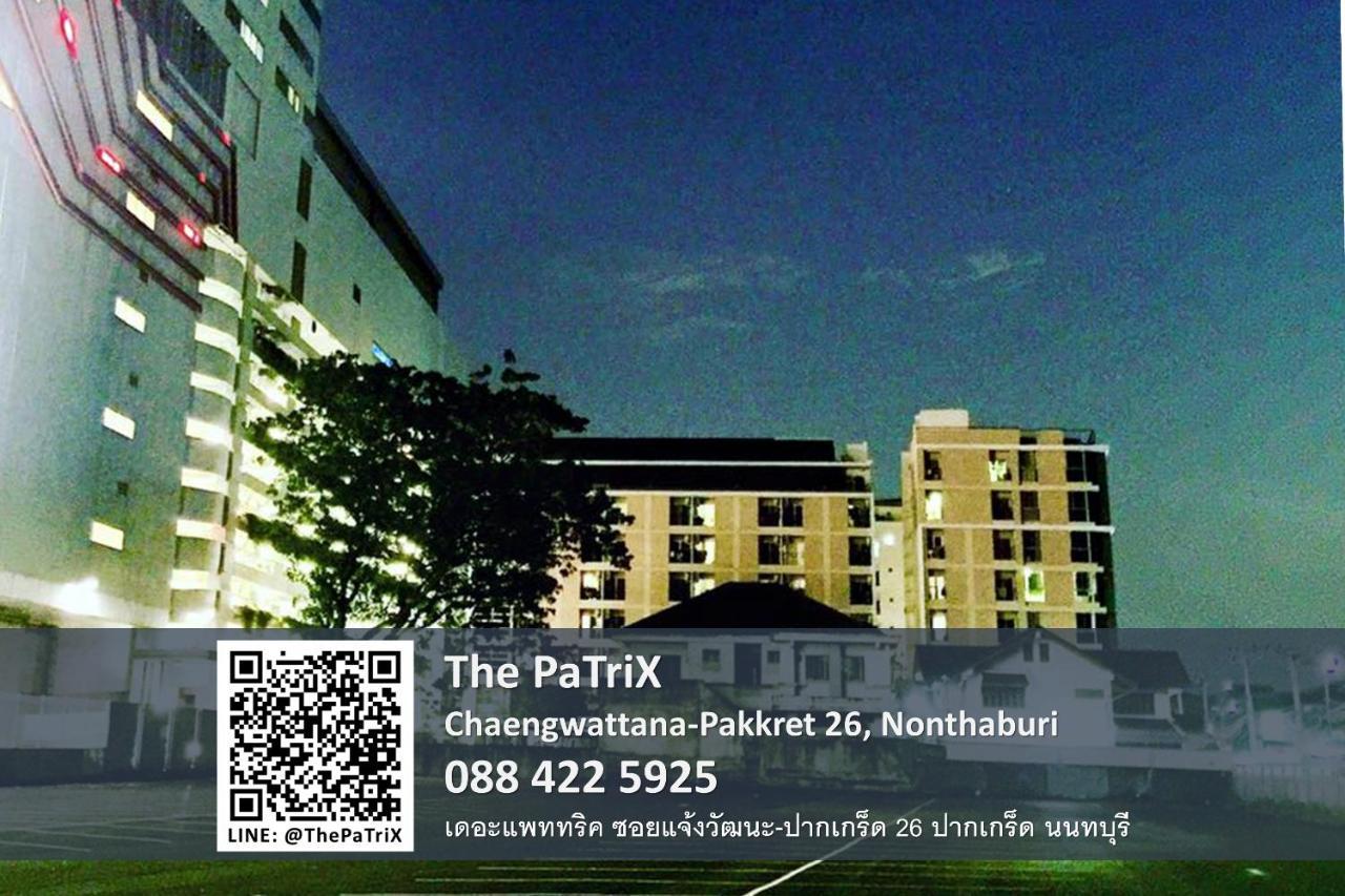 The Patrix Chaengwattana Aparthotel Nonthaburi Buitenkant foto