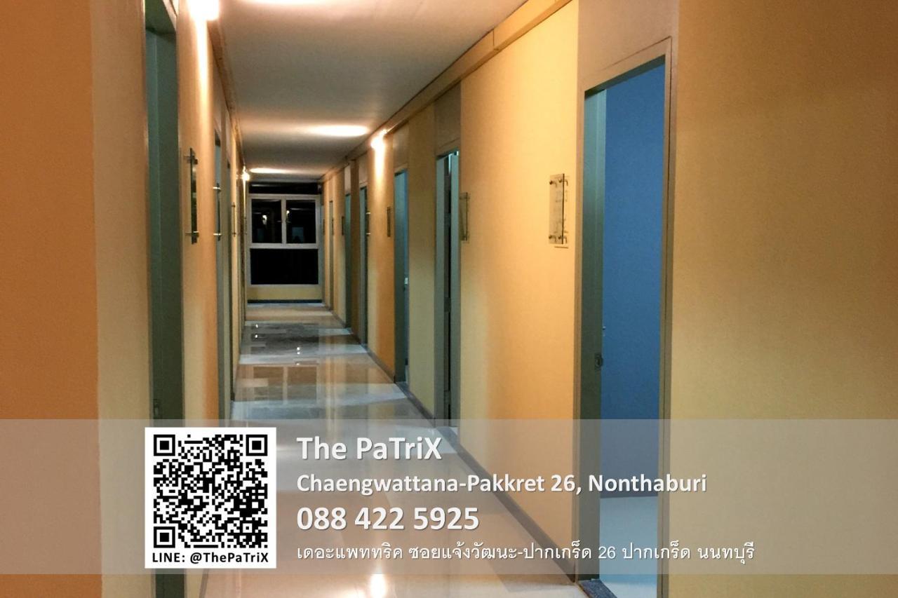 The Patrix Chaengwattana Aparthotel Nonthaburi Buitenkant foto