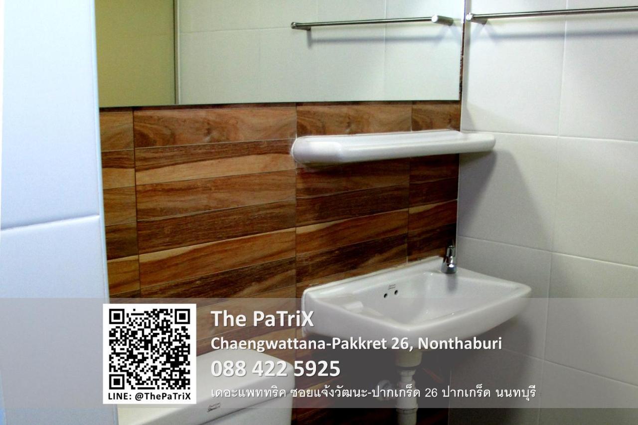 The Patrix Chaengwattana Aparthotel Nonthaburi Buitenkant foto